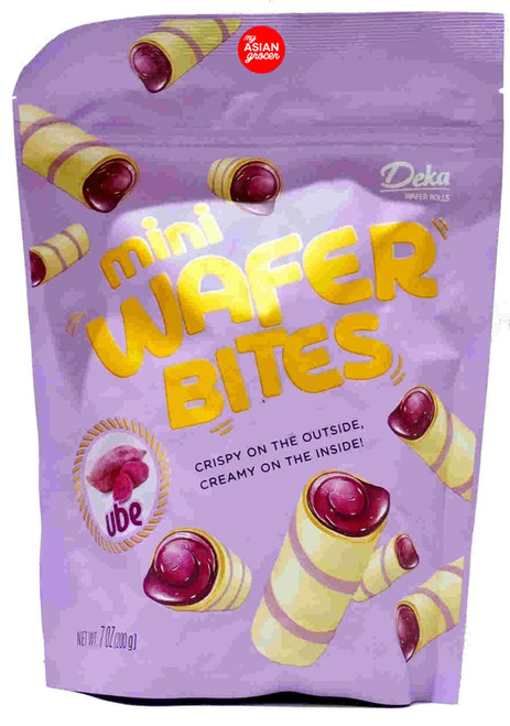 Deka Wafer Bites Ube Flavor 7oz