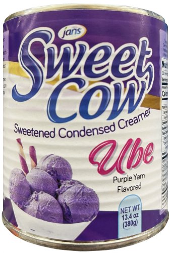Jans Sweet Cow Sweetened Condensed Creamer - Ube Flavor 13.4oz