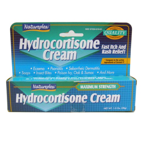 Natureplex Hydrocortisone Cream 1oz Max-whole