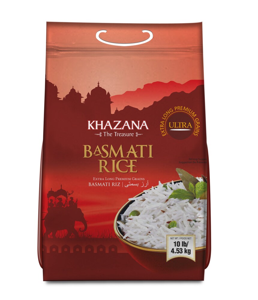 Khazana The Treasure Basmati Rice Ultra 10 Lb