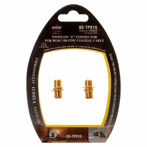 Unbranded/Generic Audio Video Cable Connector Washer&nut 2pc X