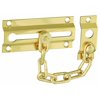 Kingman Wideskall 3" Inch Slide Bolt Entry Door Security Chain Guard