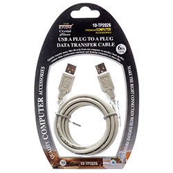 TZ Stereo Cable 6ft Usb A To A Plug
