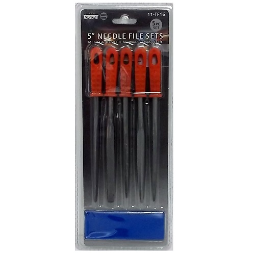 Bazic Products Needle File Set 5pc 5in-whole