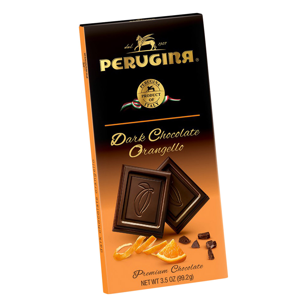 Perugina Dark Chocolate Orangello 3.5 Oz Bar