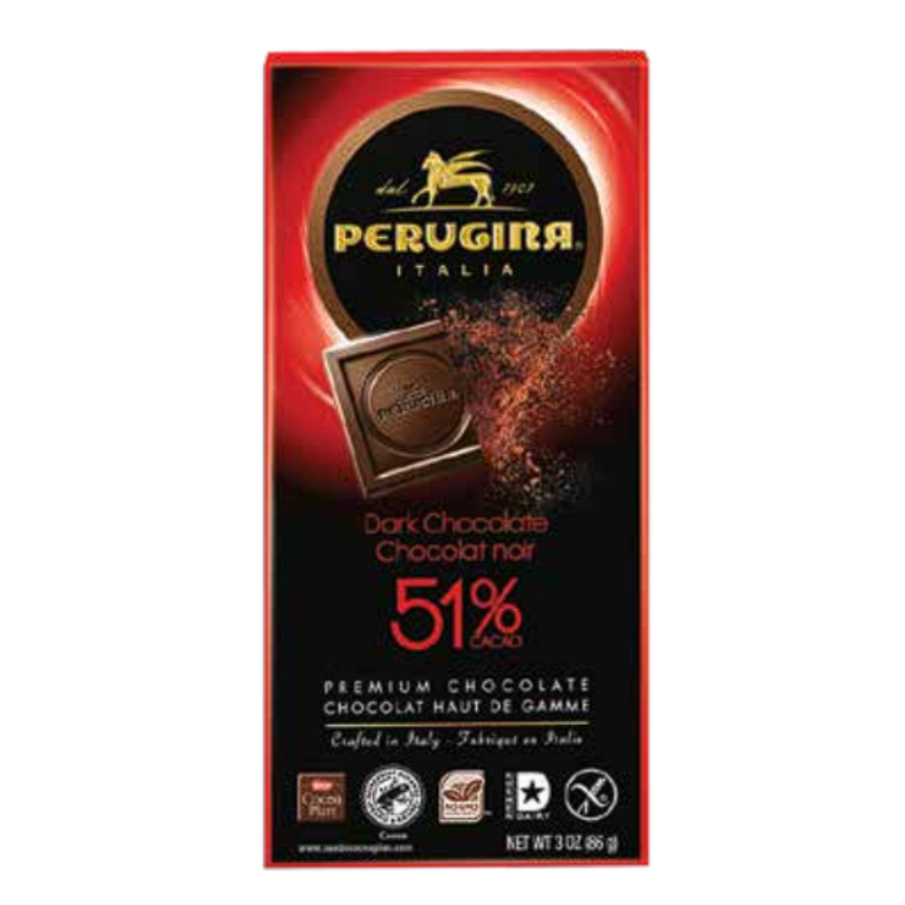Perugina 51% Cacao Dark Chocolate Bar