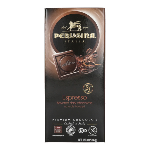 Perugina Dark Chocolate Espresso 3 Oz Bar