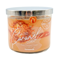 Glass Jar Candle 14.5oz Salted Caramel Fall