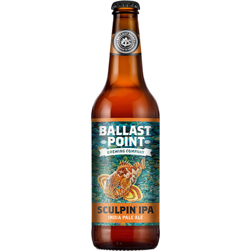 HOA Ballast Point Sculpin IPA 6 Pack 12oz Cans 7.0% ABV