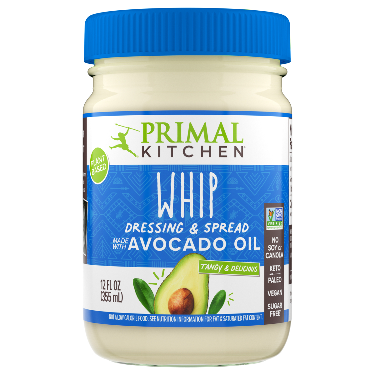 Primal Kitchen Whip Avocado Oil Dressing & Spread, 12 Fl Oz