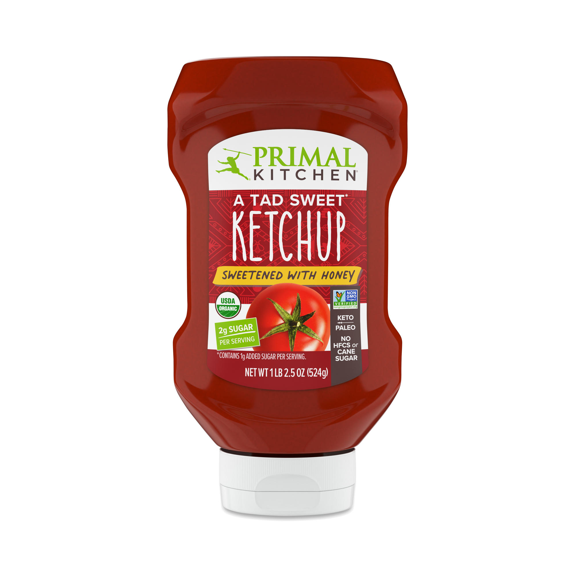 Primal Kitchen Ketchup With Honey, 18.5 Oz
