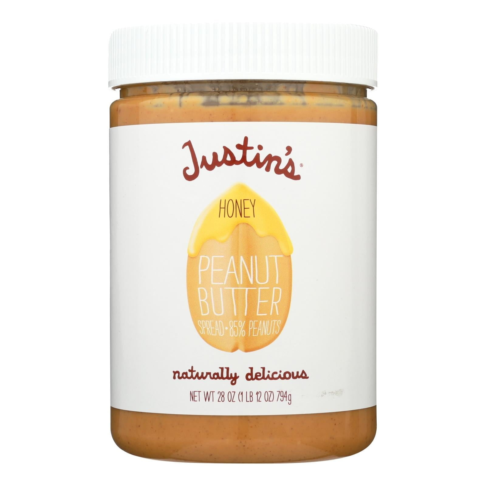 Justin's Honey Peanut Butter Spread, 28 Oz