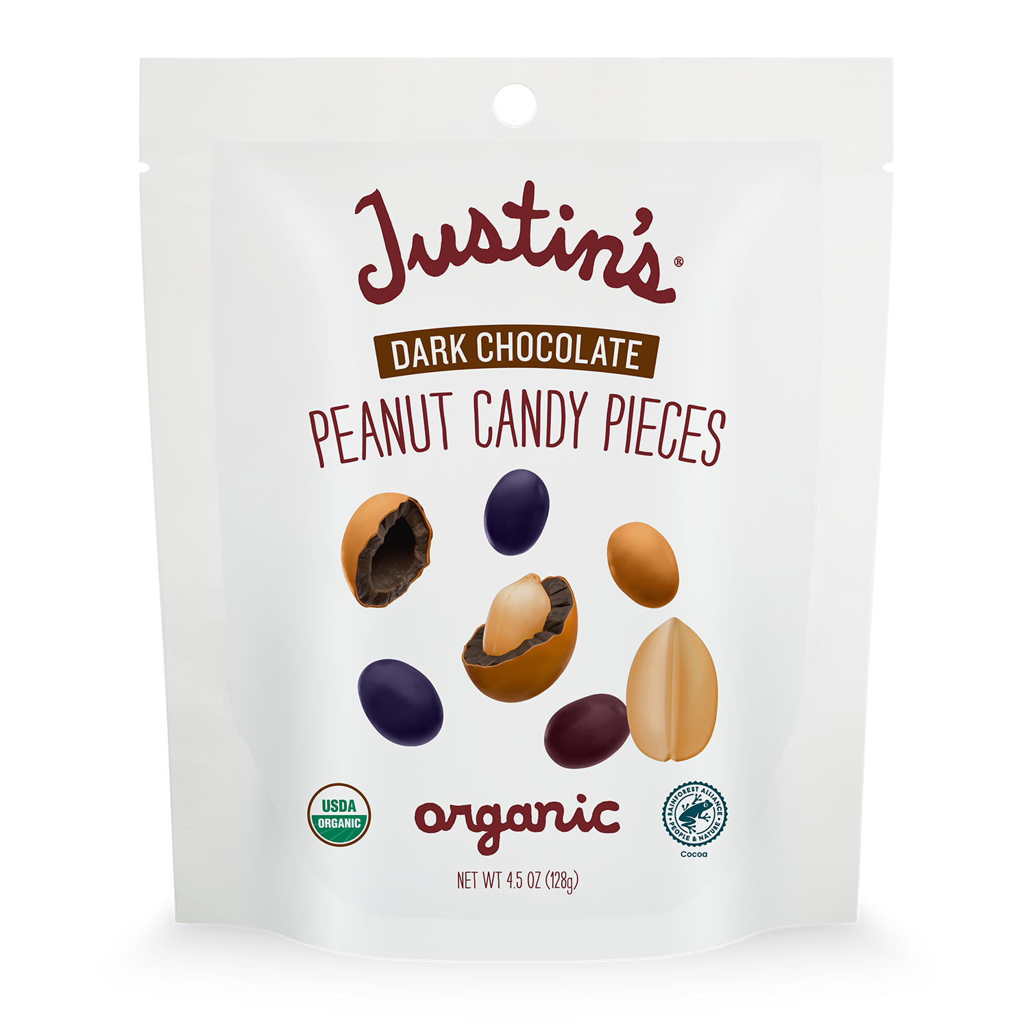 Justin's Dark Chocolate Peanut Candy Pieces