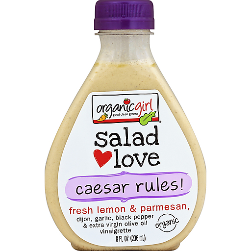 Organicgirl Lemon Caesar Vinaigrette 8 Fl. Oz. Bottle