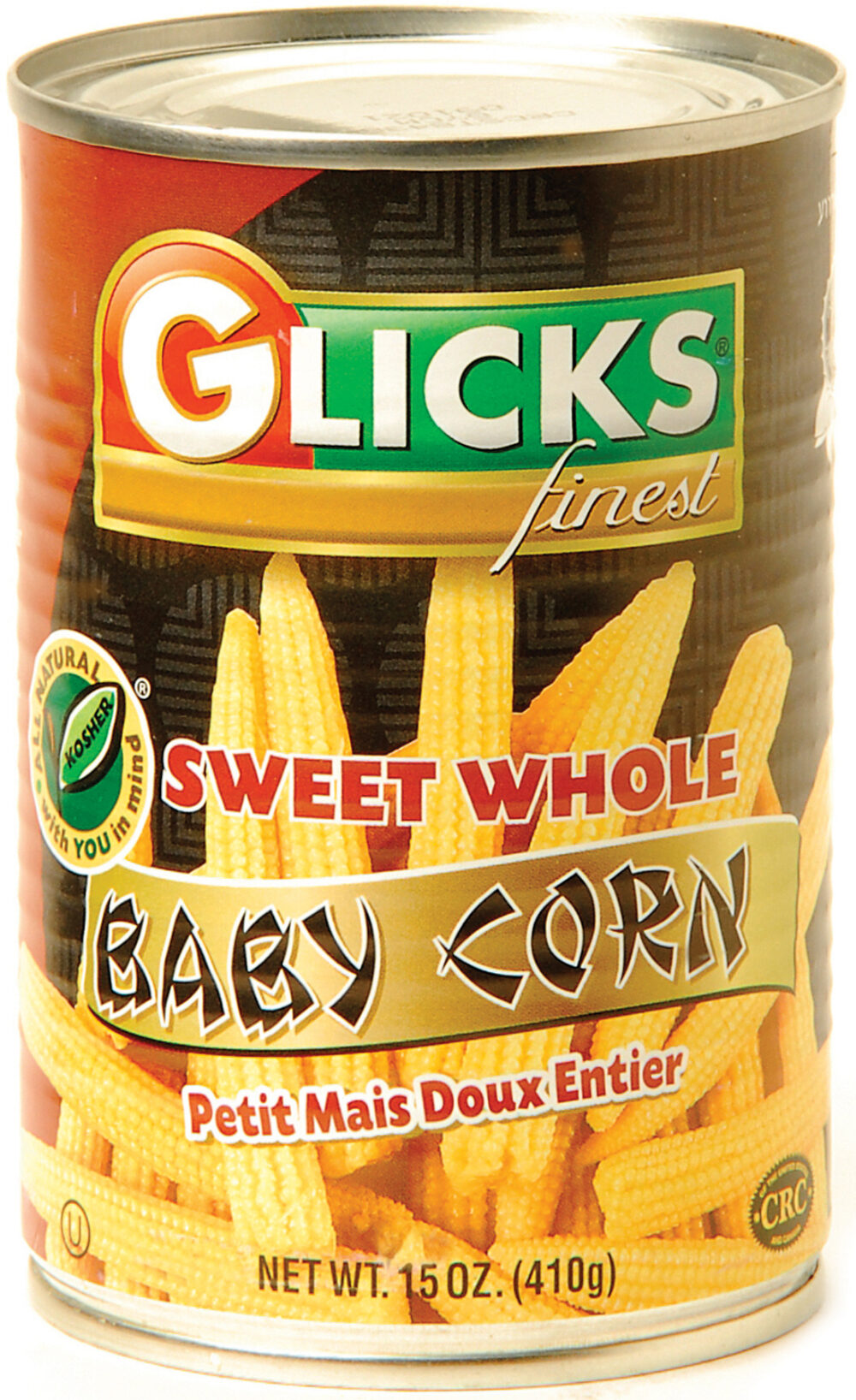 Glicks Corn Baby Whole 15 Oz