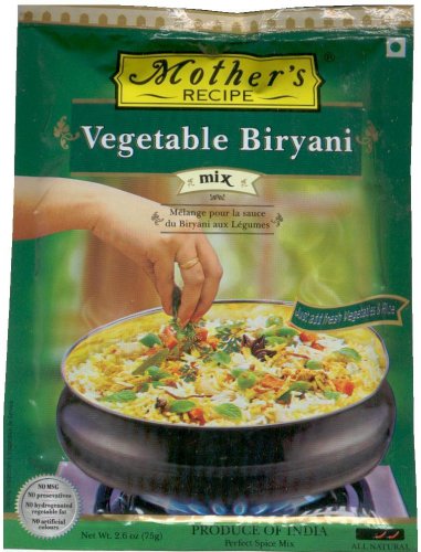 Mother's Recipe Vegetable Biryani Mix