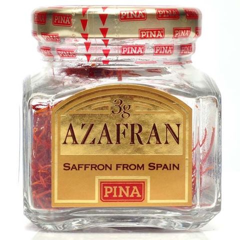 Pina Saffron Glass Jar 1 Gr