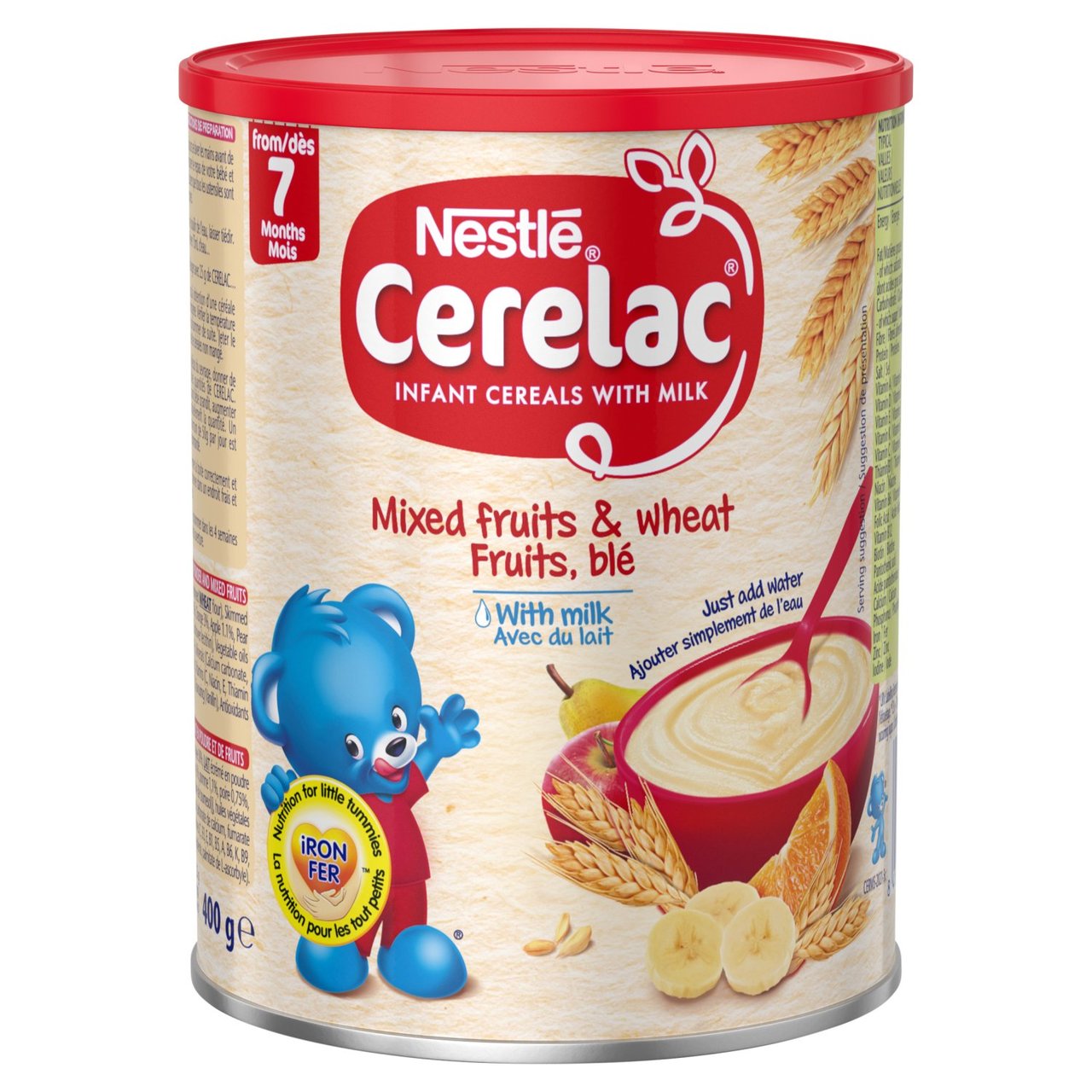 Nestle Mixed Fruits & Wheat With Milk Baby Cereal