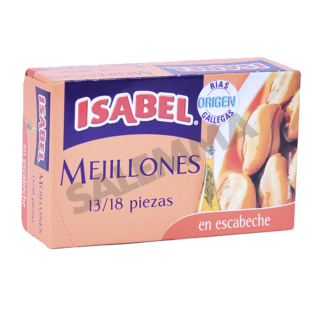 Isabel Mussels In Pickle Sauce - 0.115 Kg