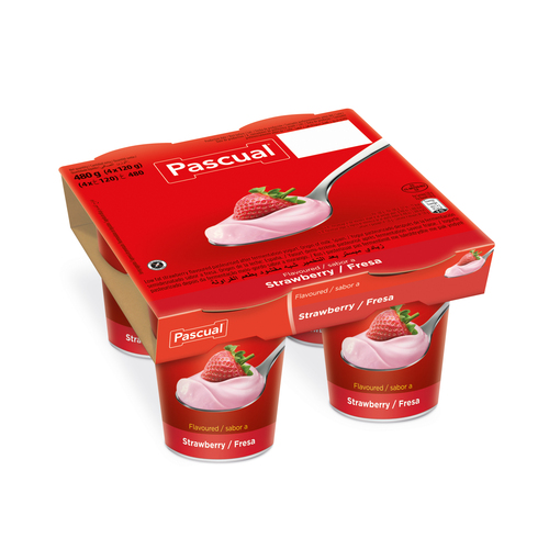 Pascual Strawberry Yogurt 4's
