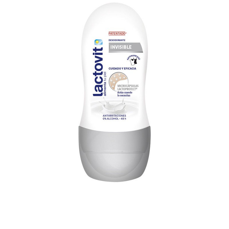 Lactovit Deodorant Roll-On Invisible Antistain 1.7oz