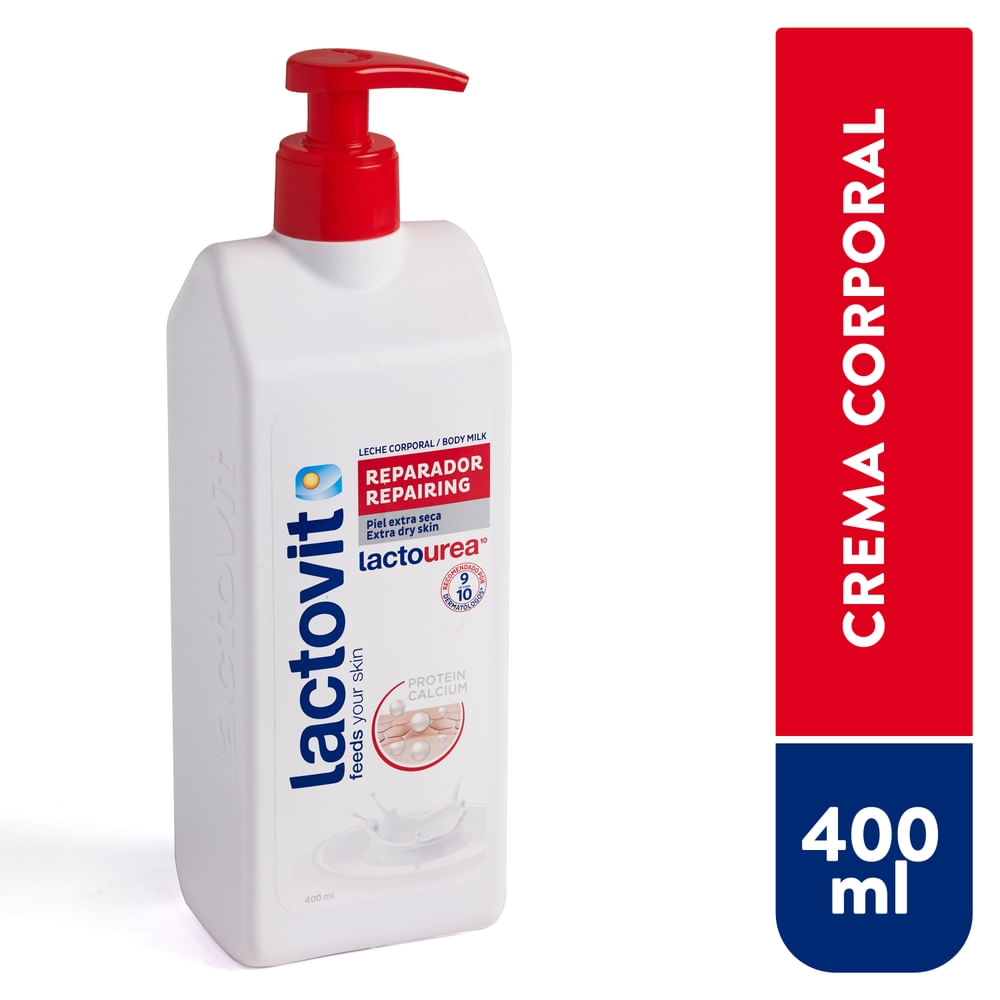 Lactovit Leche Corporal – Lactourea Reparadora 400 mL