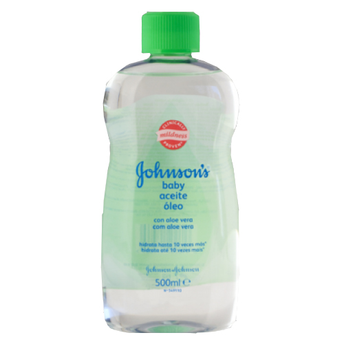 Johnson and Johnson's Baby Oil, Aloe Vera, 500 Ml