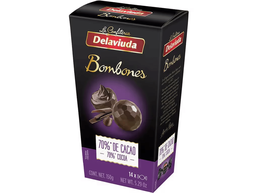 Delaviuda Bombones De Chocolate Negro