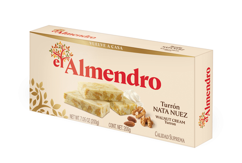 El Almendro Turrón De Nata Y Nuez