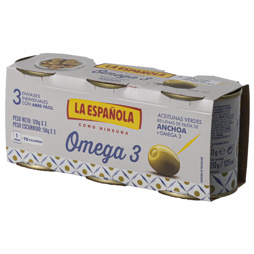 La Española Aceituna Con Omega 3 ESPANOLA 150 G