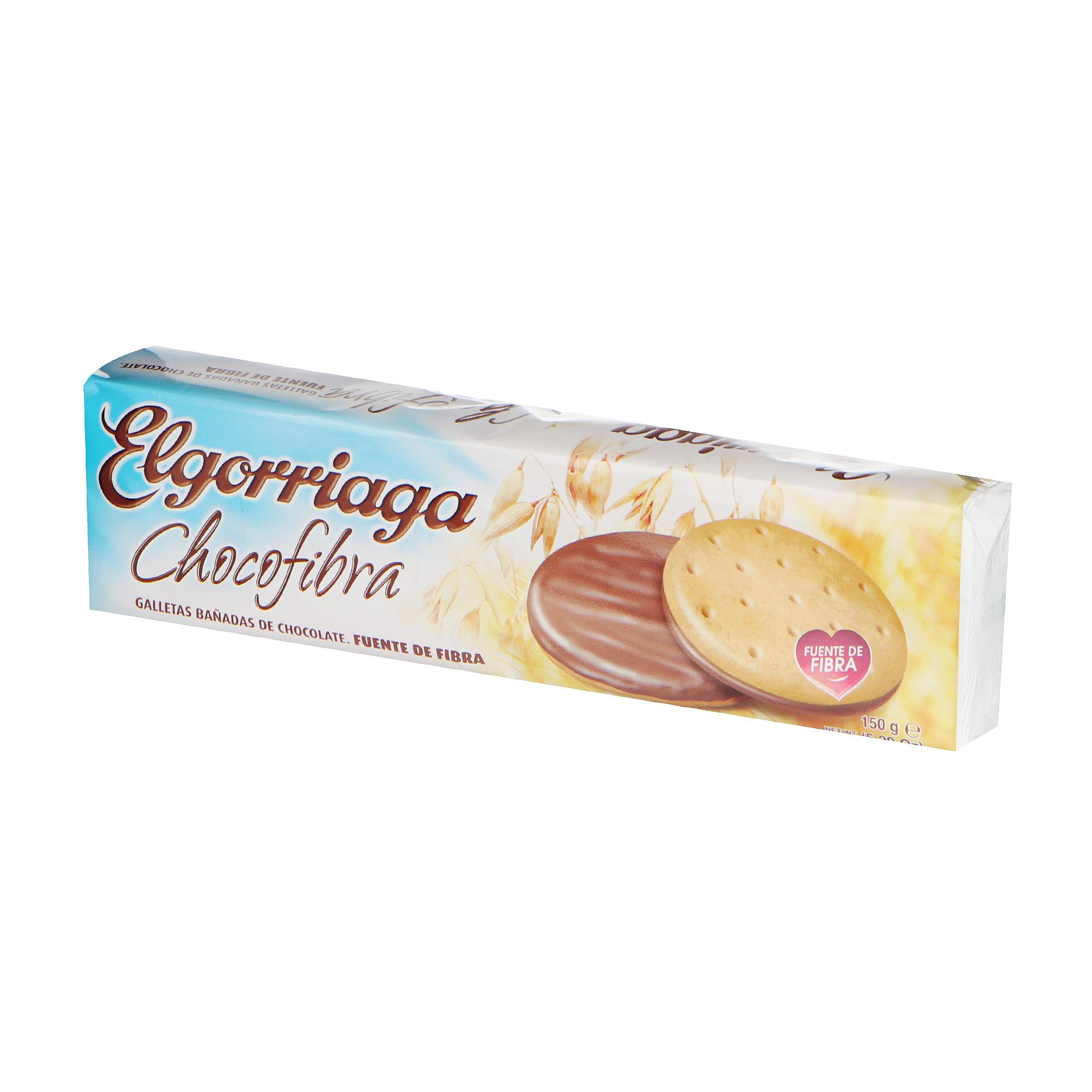 Elgorriaga Brands S.a. Печенье Chocofibra В Шоколадной Глазури 150 Г