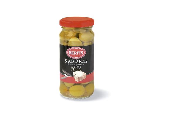 Serpis Aceitunas Verdes Rellenas Con Atún 235g