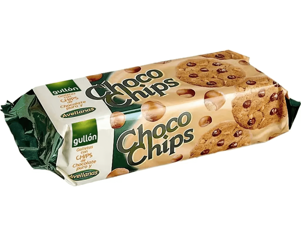 Gullon Choco Chips Avellanas 125GM