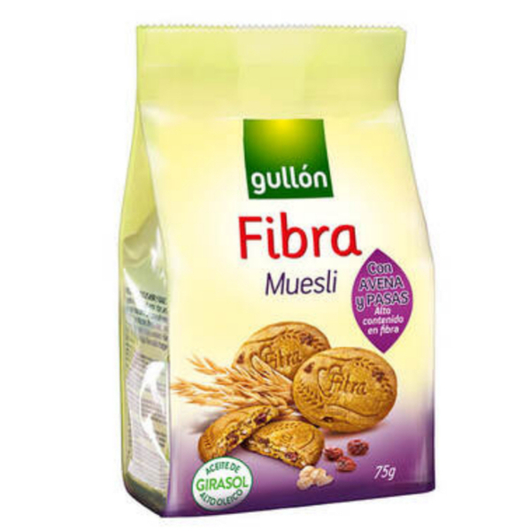 Gullon Galletas Diet Fibra Muesli 75g