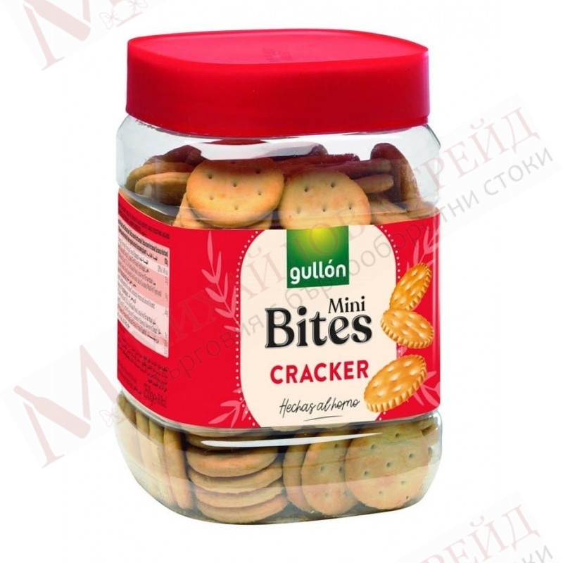 Gullon Pick Mini Crackers Jar 250g
