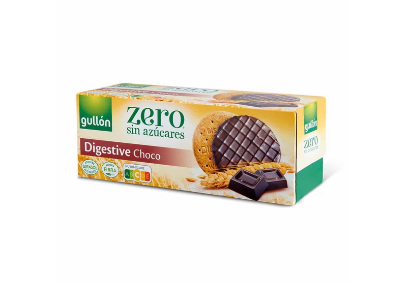 Gullón Gullon Sugar Free Biscuits Digestive Chocolate 270g
