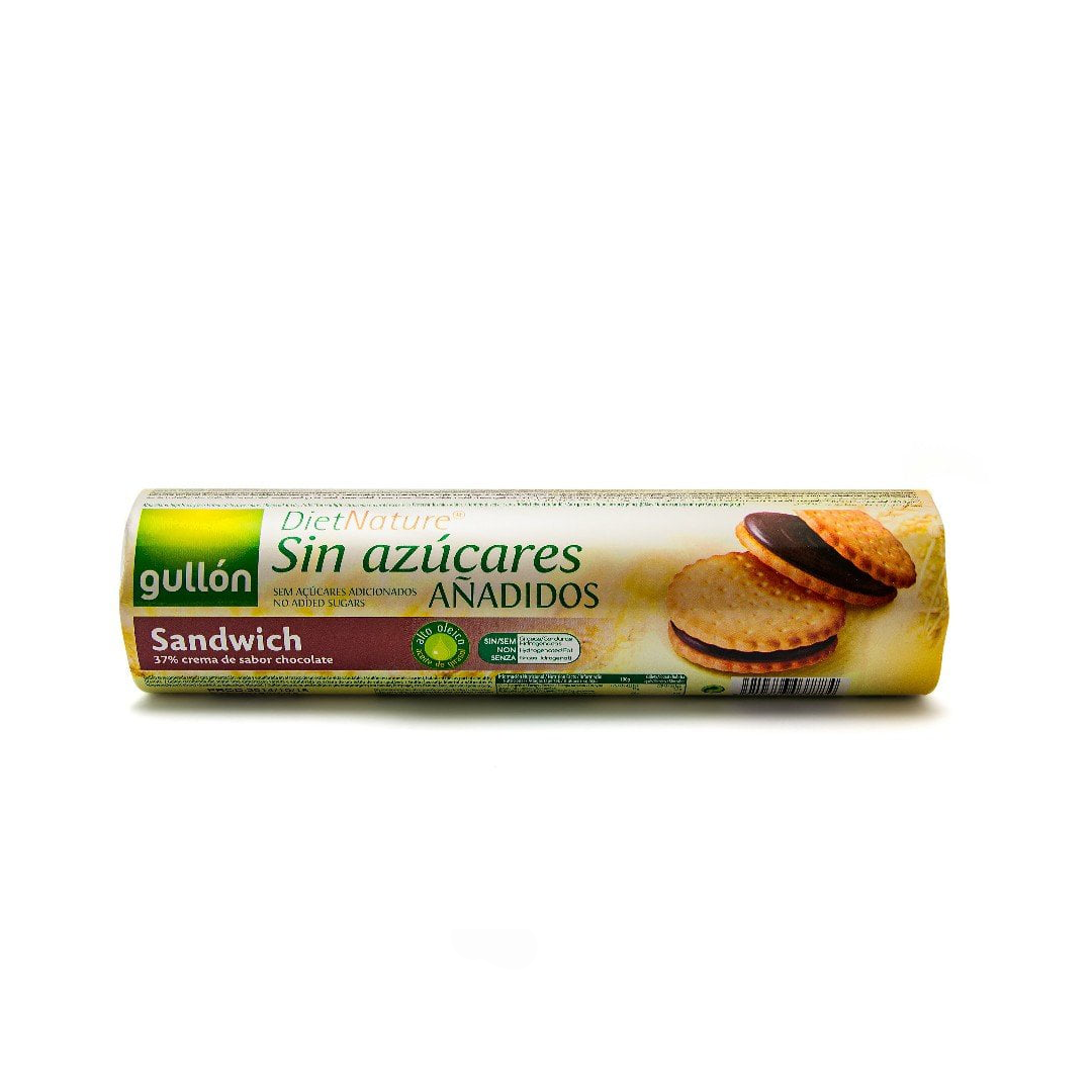 Gullon Diet Nature Sandwich De Chocolate Sin Azúcares - Gullón - 250 G