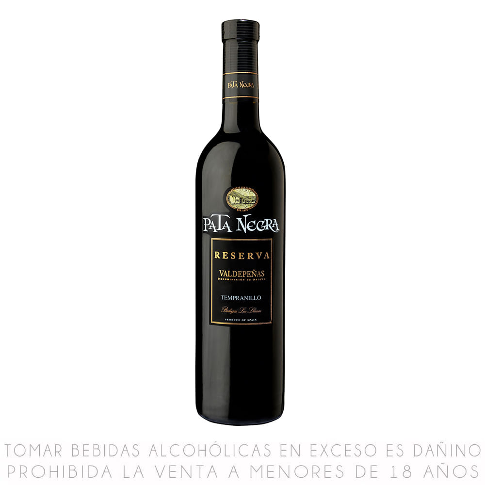 Pata Negra Vino Tinto Reserva