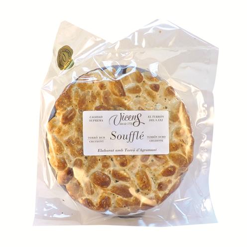 Torrons Vicens S.l. Turron Duro Crujiente De Almendra - 200 G