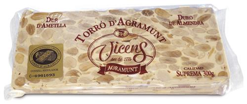 Vicens Turrón Duro De Almendra