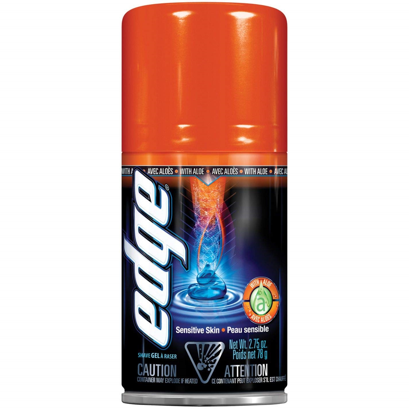 Edge Shave Gel For Men Sensitive Skin Travel Size - 2.75oz