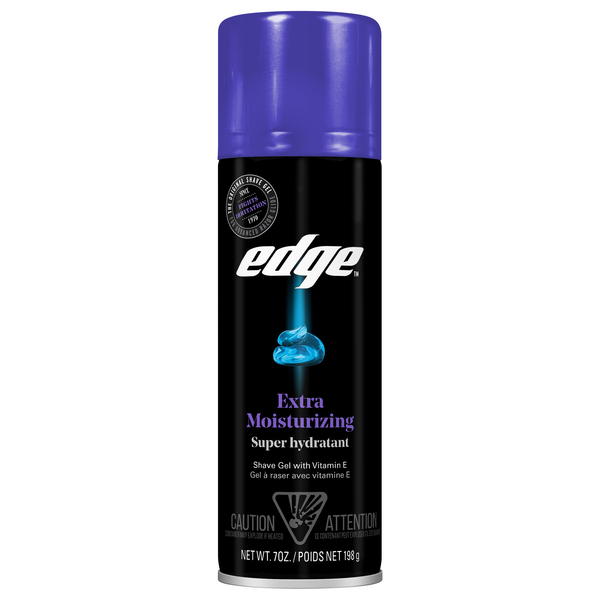 Edge Shave Gel For Men Extra Moisturizing - 7 Oz