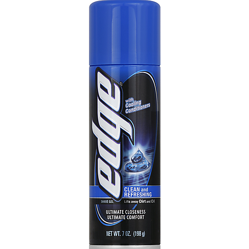 Edge Shave Gel, Clean And Refreshing 7 Oz