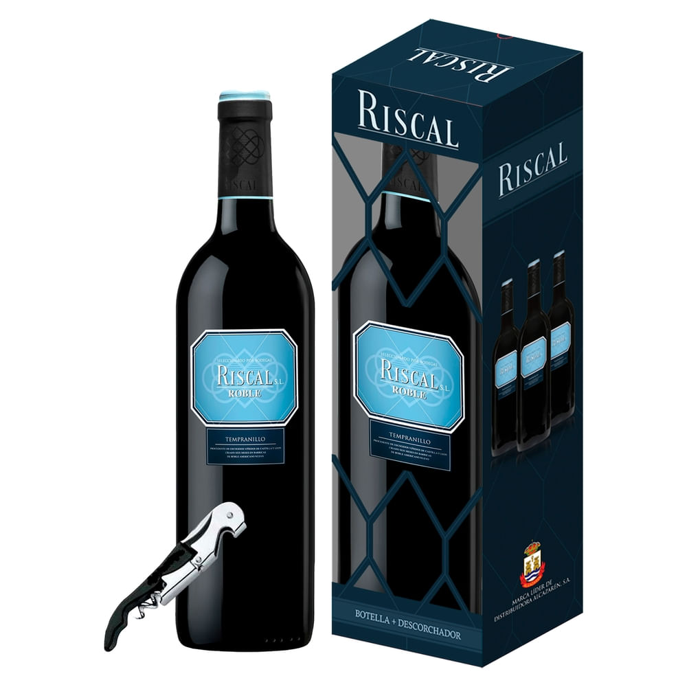 Riscal Vino Tinto Tempranillo - 750 Ml