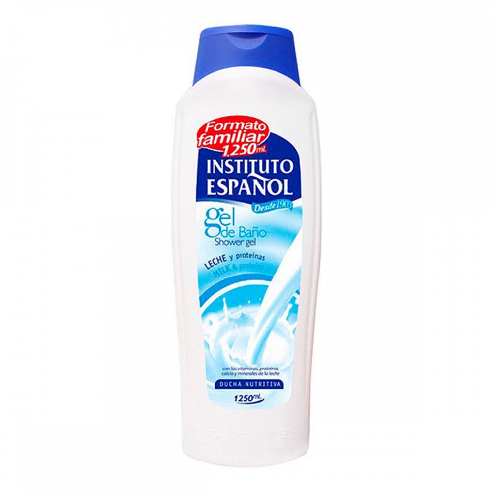 Instituto Español Espanol Leche Y Proteinas Shower Gel 1250 Ml