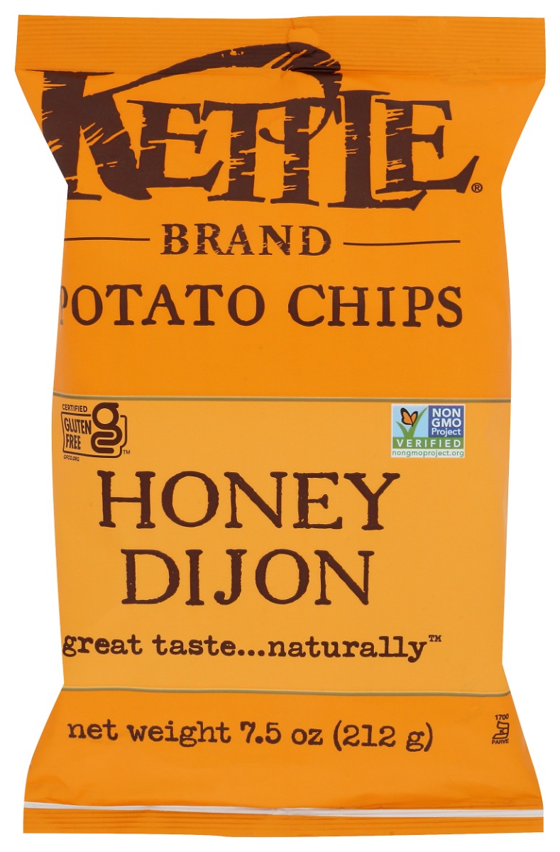 Kettle Brand Honey Dijon Potato Chips 7.500 Oz