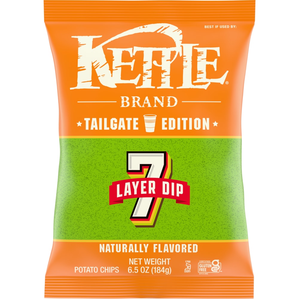 Kettle Tailgate Edition 7 Layer Dip Chips 6.5 Oz Bag