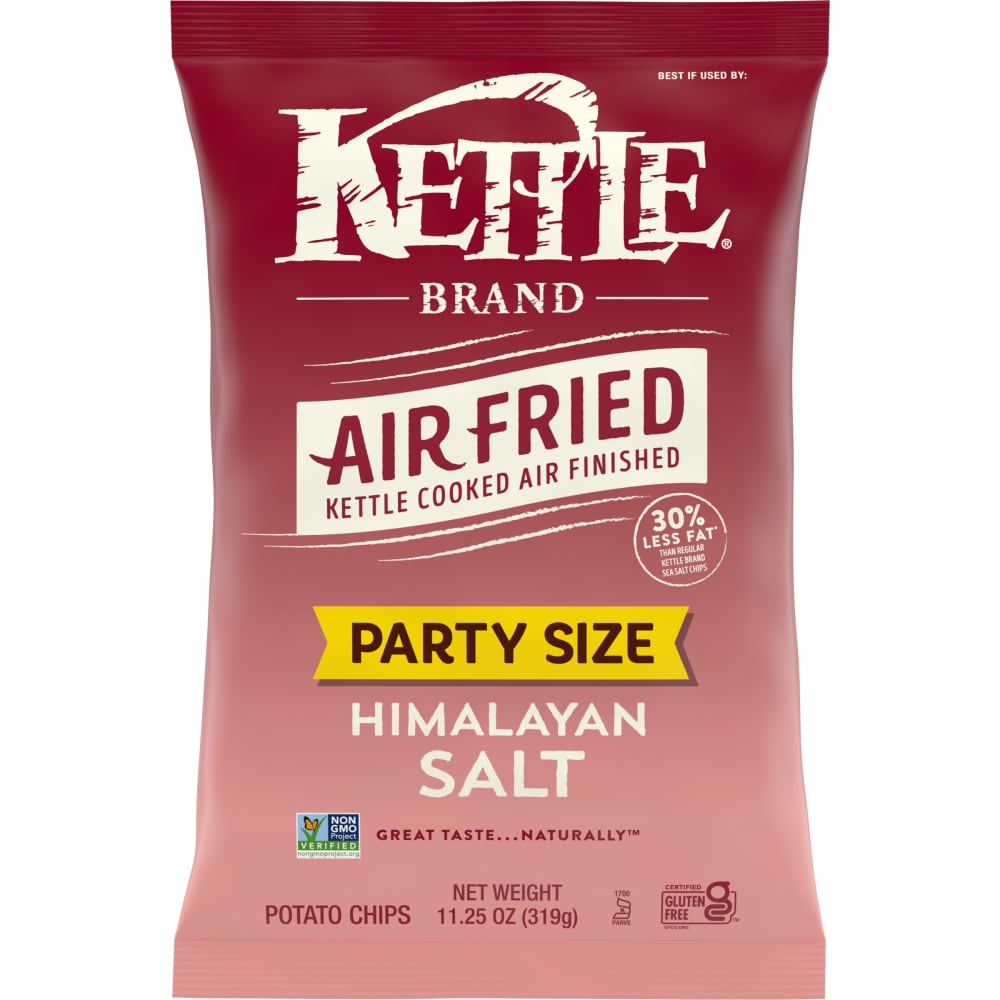 Kettle Brand Air Fried Party Size Himalayan Salt Chips
