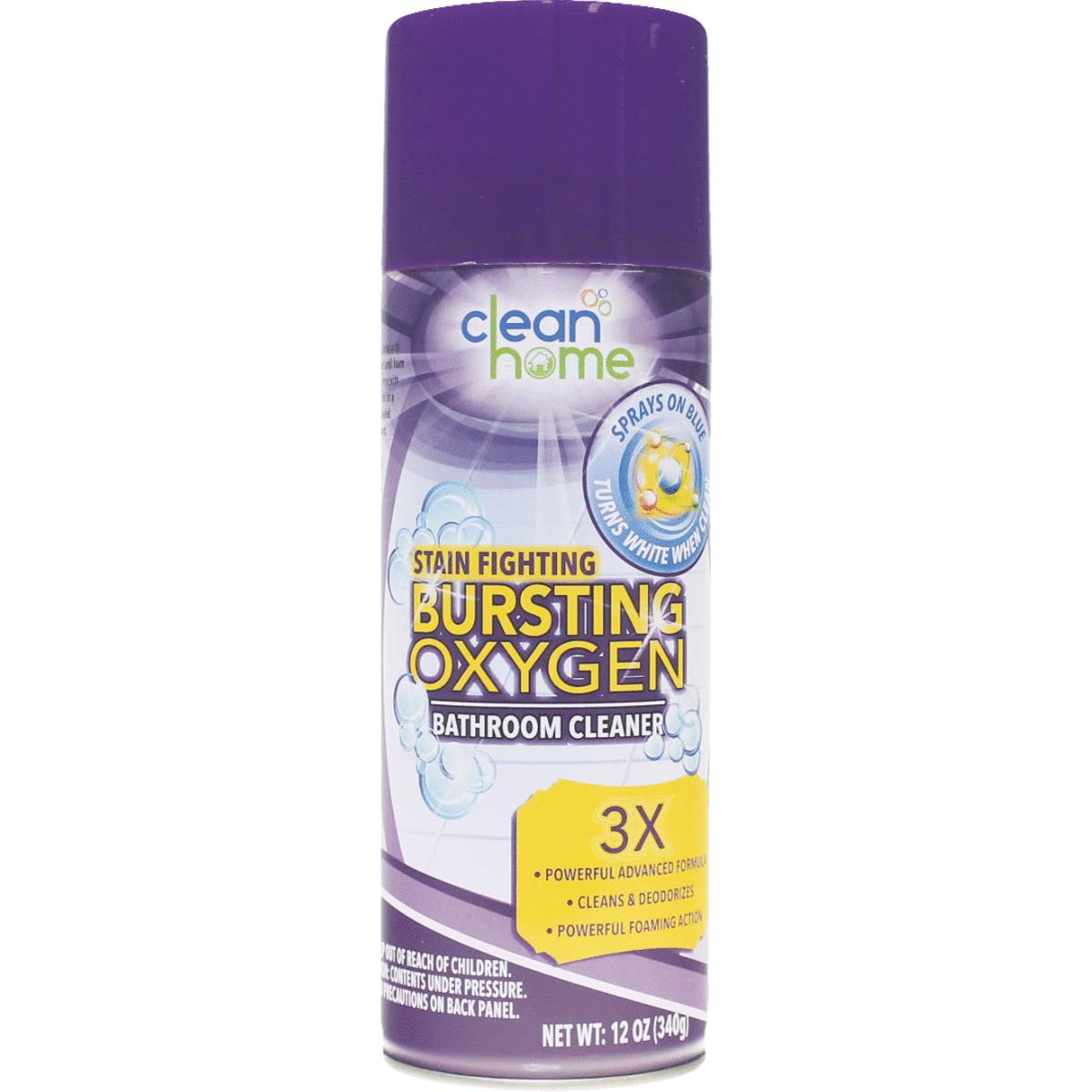 Clean Home Bursting Oxygen Bathroom Cleaner
