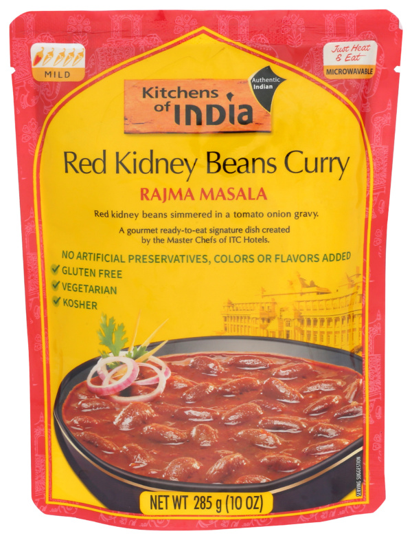 Kitchens of India Mild Rajma Masala Red Kidney Beans Curry 285 G